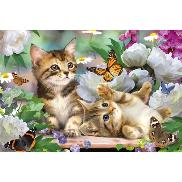 Schmidt Spiele Verspielte Katzenbabys, 150 Teile Kinderpuzzle Fabrik Onlineshop