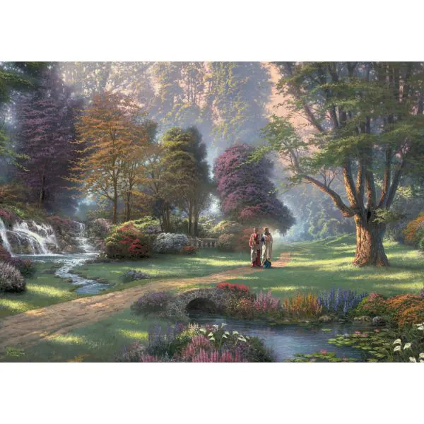 Schmidt Spiele Thomas Kinkade Studios: Spirit, Weg des Glaubens, 1.000 Teile Puzzle Exklusivangebot
