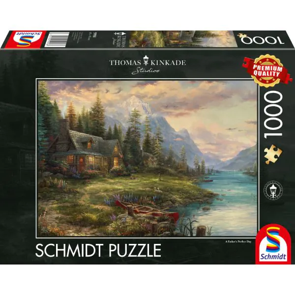Schmidt Spiele Thomas Kinkade Studios: Ausflug am Vatertag, 1.000 Teile Puzzle Muttertagsangebot