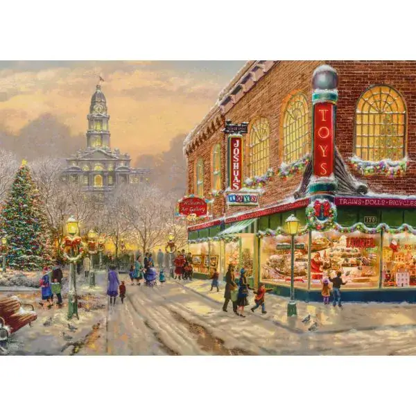 Schmidt Spiele Thomas Kinkade Studios: Ein Weihnachtswunsch, 1.000 Teile Puzzle Valentinstagsangebot