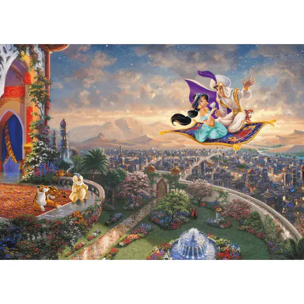 Schmidt Spiele Thomas Kinkade Studios: Disney Dreams Collection - Aladdin, 1.000 Teile Puzzle Neuheiten