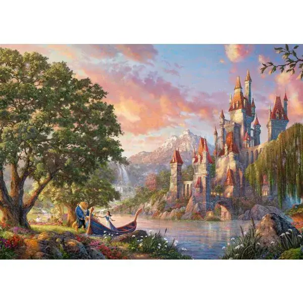 Schmidt Spiele Thomas Kinkade Studios: Disney Dreams Collections - Belle’s Magical World, 3.000 Teile Puzzle Kostenlose Rückgabe