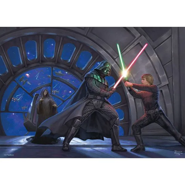 Schmidt Spiele Thomas Kinkade Studios: Star Wars - A Son’s Destiny, 1.000 Teile Puzzle Begrenzte Freigabe