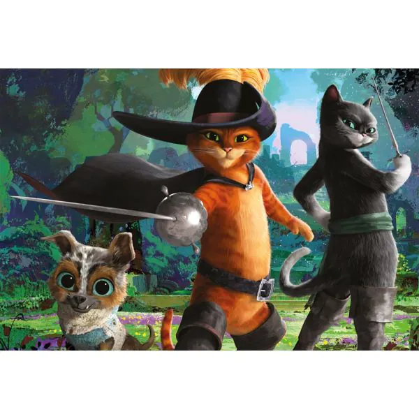 Schmidt Spiele Der gestiefelte Kater - Bereit für ein Gefecht, 200 Teile Kinderpuzzle JETZT KAUFEN