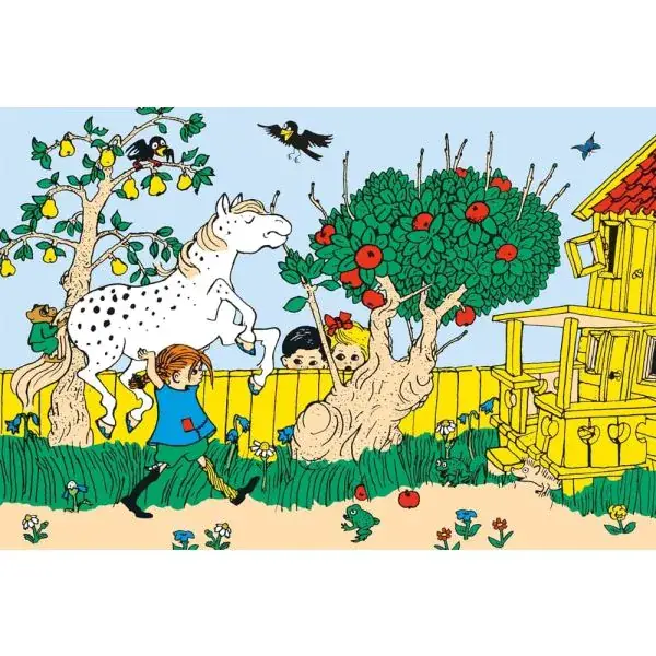 Schmidt Spiele Pippi™ Langstrumpf: Das stärkste Mädchen der Welt, 60 Teile Kinderpuzzle Nur für heute