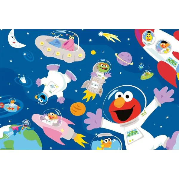 Schmidt Spiele Sesamstrasse®: Im Weltall, 60 Teile Kinderpuzzle Super Rabatt