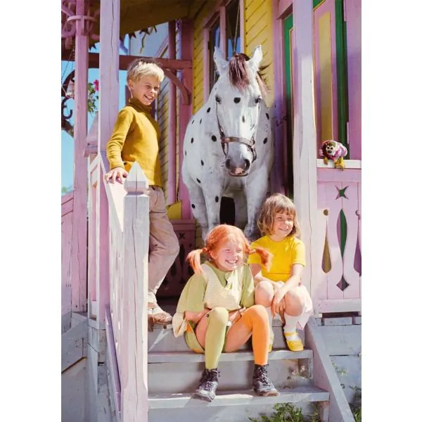 Schmidt Spiele Pippi™ Langstrumpf: Pippi und ihre Freunde, 1.000 Teile Puzzle Clearance-Verkauf