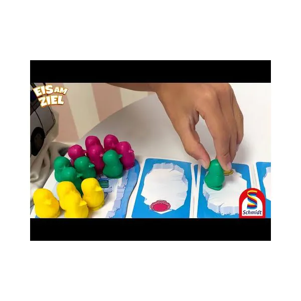 Schmidt Spiele Eis am Ziel, Kinderspiel Auslauf