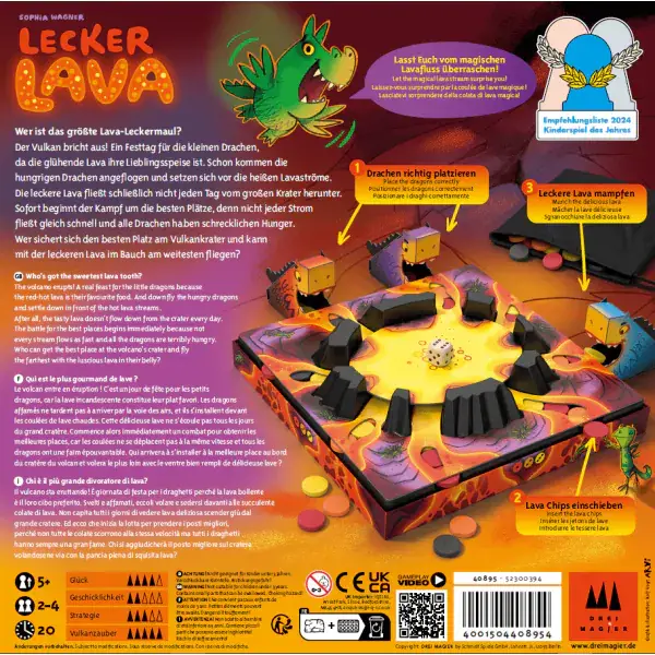 Schmidt Spiele Drei Magier®: Lecker Lava, Kinderspiel Verkauf