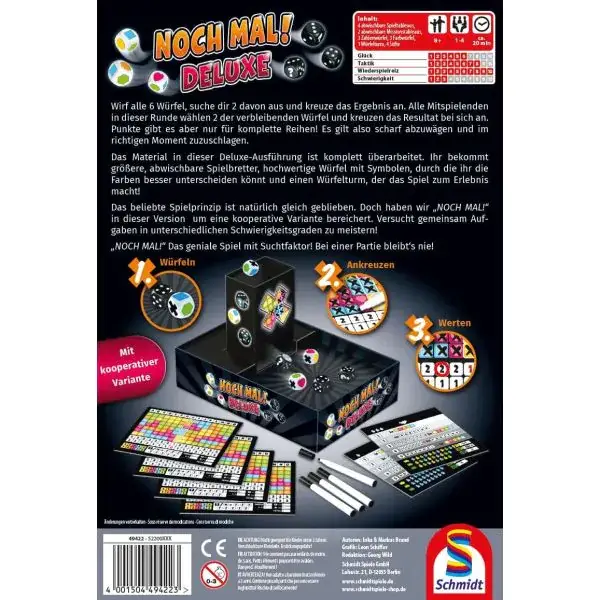 Schmidt Spiele Noch mal! – Deluxe, Klein & Fein Reihe Limitierter Zeitrabatt