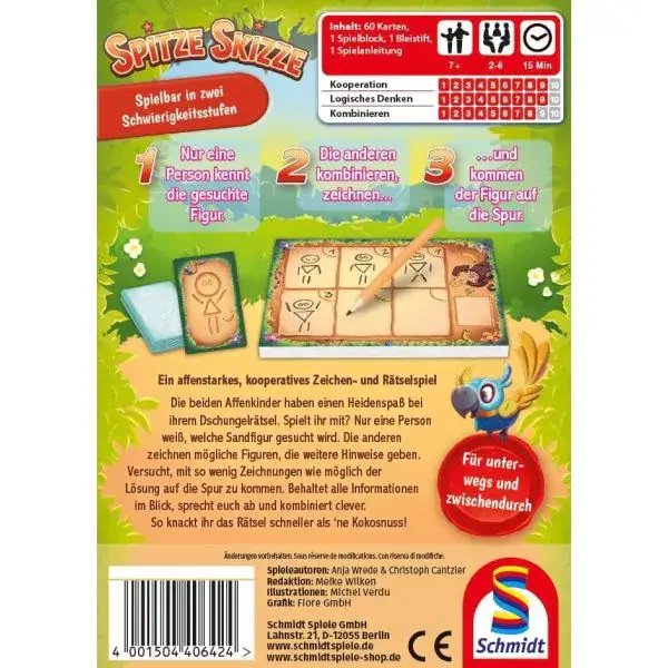 Schmidt Spiele Spitze Skizze, Kinderspiel Fabrik Onlineshop