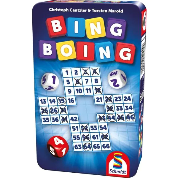 Schmidt Spiele Bing Boing, Reisespiel in der Metalldose Rabatt