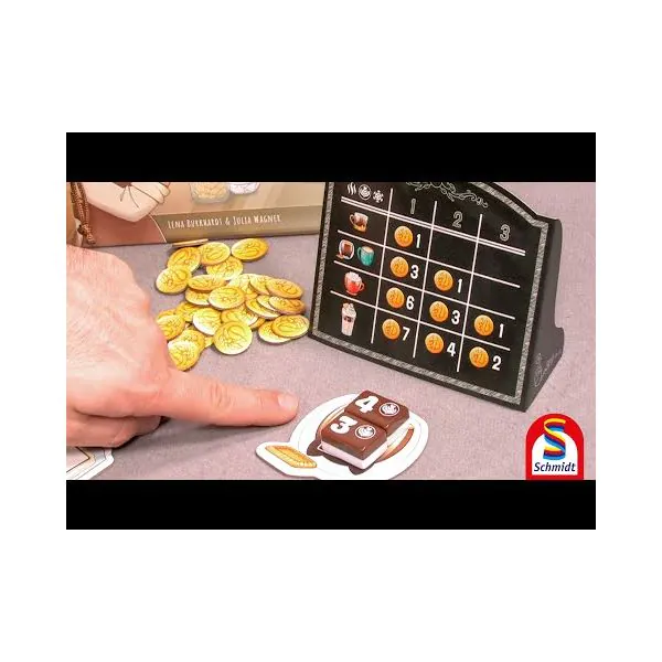 Schmidt Spiele Café Del Gatto, Familienspiel Versandkostenfrei