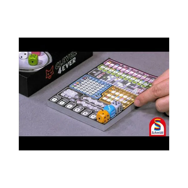 Schmidt Spiele Clever 4-ever, Würfelspiel Exklusivangebot