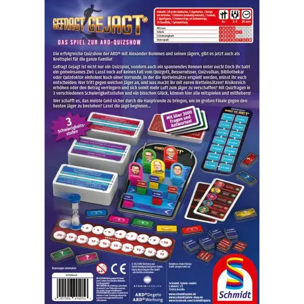 Schmidt Spiele Gefragt Gejagt – Das Brettspiel Weihnachtsangebot