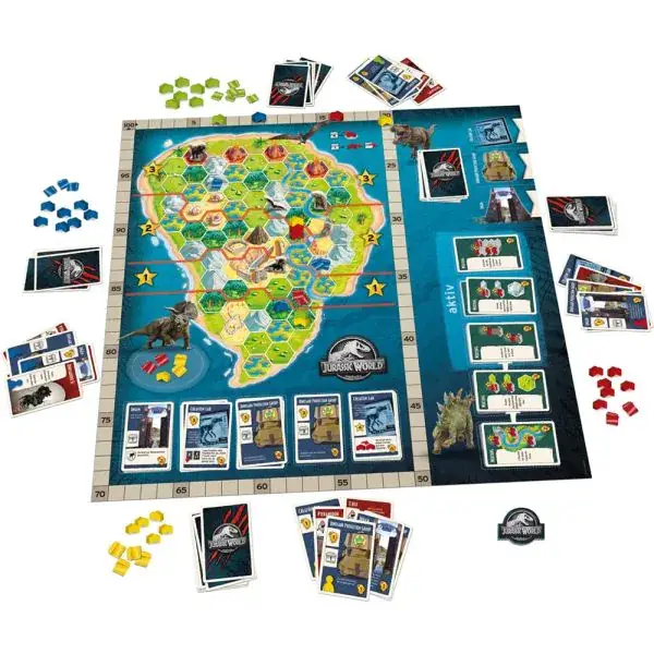 Schmidt Spiele Jurassic World: Rückkehr zur Isla Nublar, Familienspiel Osterangebot