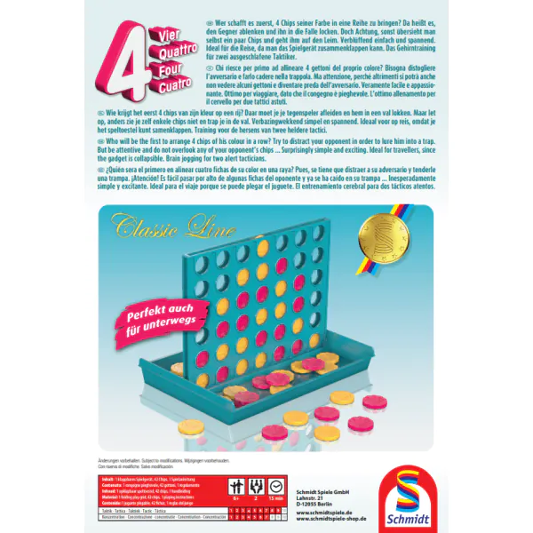 Schmidt Spiele Vier - Classic Line Neueste Mode