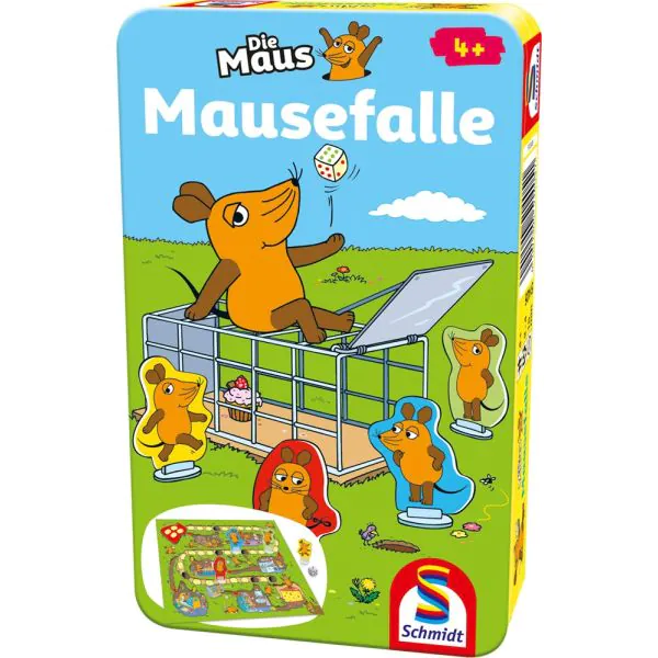 Schmidt Spiele Die Maus - Mausefalle (Bring-mich-mit), Kinderspiel Rabatte dieses Monats