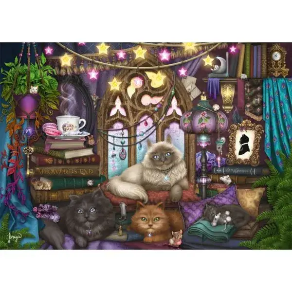 Schmidt Spiele Brigid Ashwood: Afternoon Tea mit Katzen, 1.000 Teile Puzzle Günstig kaufen