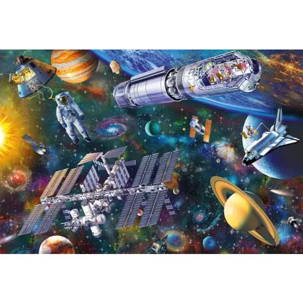 Schmidt Spiele Weltraumspaß, 100 Teile Kinderpuzzle Begrenztes Angebot