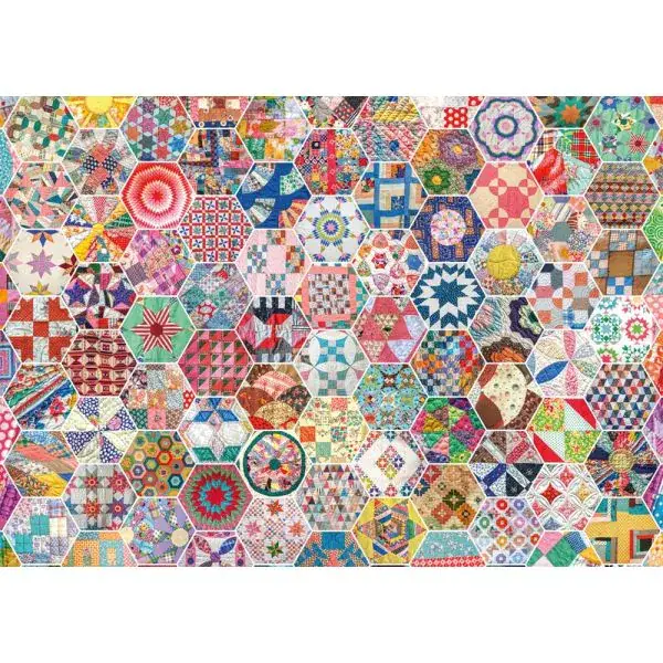 Schmidt Spiele Amerikanischer Patchwork-Quilt, 1.000 Teile Puzzle Black Friday