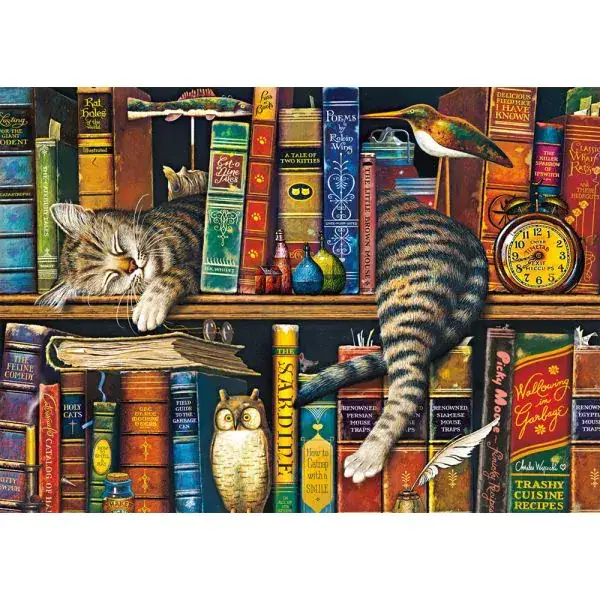 Schmidt Spiele Charles Wysocki: Frederick, der Literat, 1.000 Teile Puzzle Große Rabatte
