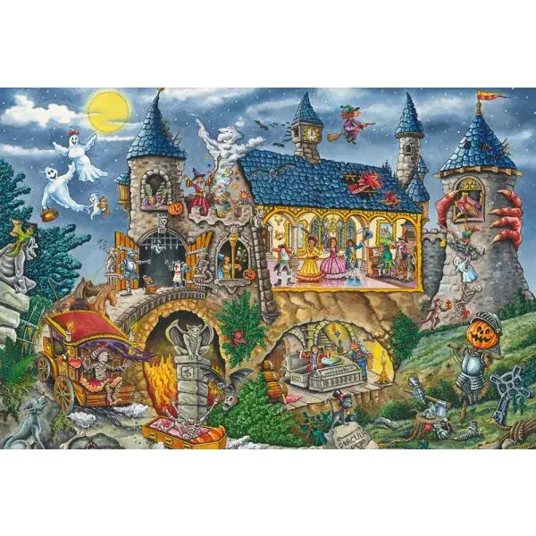 Schmidt Spiele Geisterschloss, 100 Teile Kinderpuzzle Neuheiten