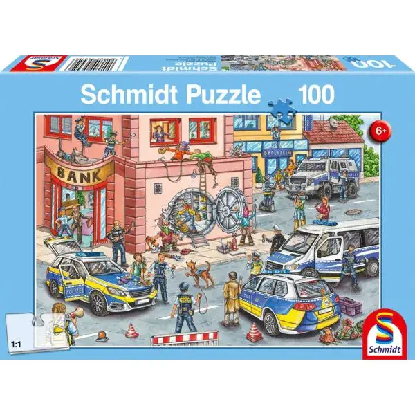 Schmidt Spiele Polizeieinsatz, 100 Teile Kinderpuzzle Bestseller