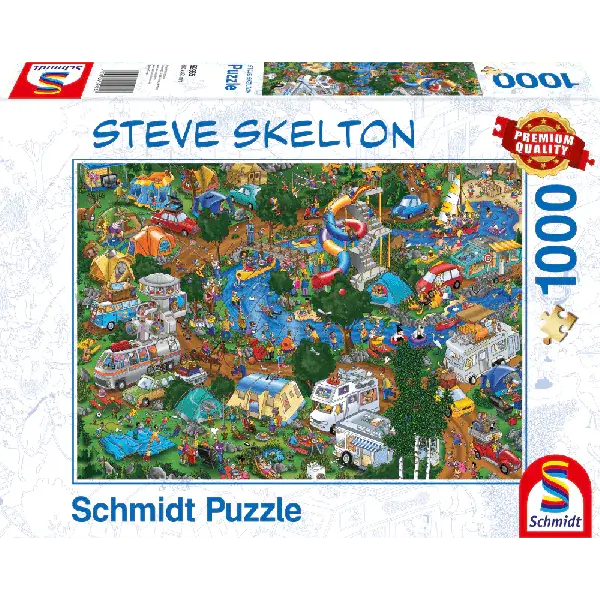 Schmidt Spiele Steve Skelton: Auszeit vom Alltag, 1.000 Teile Puzzle Bis zu 60% Rabatt