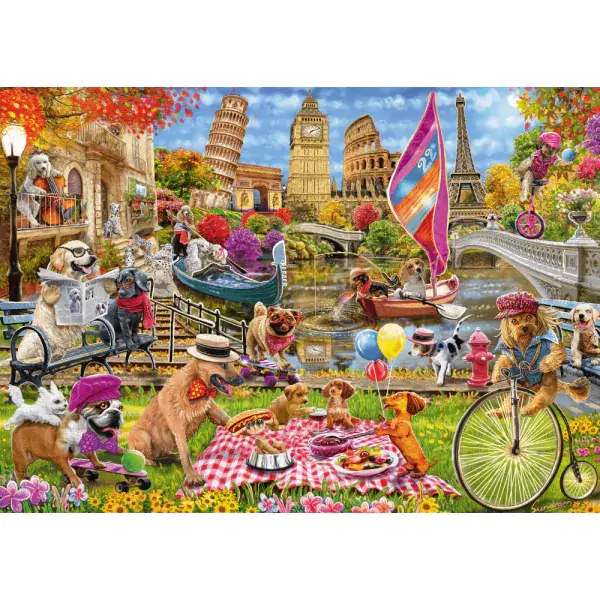 Schmidt Spiele Steve Sundram: Hundewahnsinn, 1.000 Teile Puzzle Discount Store für neue Produkte