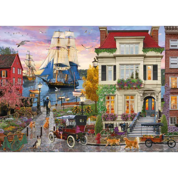 Schmidt Spiele Schiff im Hafen, 1.000 Teile Puzzle Fabrikladen