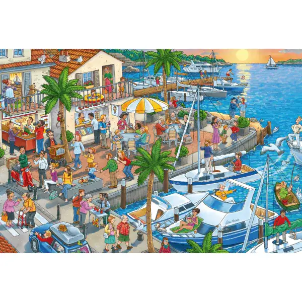 Schmidt Spiele Wo ist das kleine Segelboot? 3x24 Teile Kinderpuzzle Rabatte dieses Monats