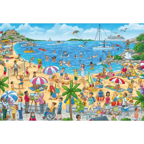 Schmidt Spiele Wo ist das kleine Segelboot? 3x24 Teile Kinderpuzzle Rabatte dieses Monats