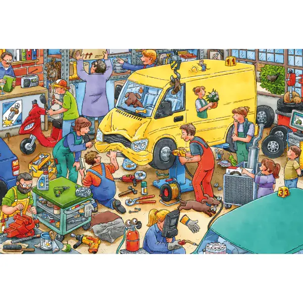 Schmidt Spiele Wo ist die kleine Bohrmaschine? 3x24 Teile Kinderpuzzle 2025