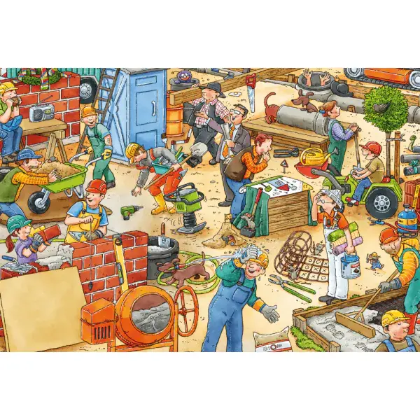 Schmidt Spiele Wo ist die kleine Bohrmaschine? 3x24 Teile Kinderpuzzle 2025