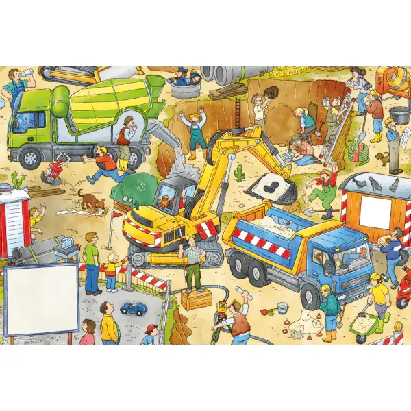 Schmidt Spiele Wo ist das blaue Auto? 3x24 Teile Kinderpuzzle Online