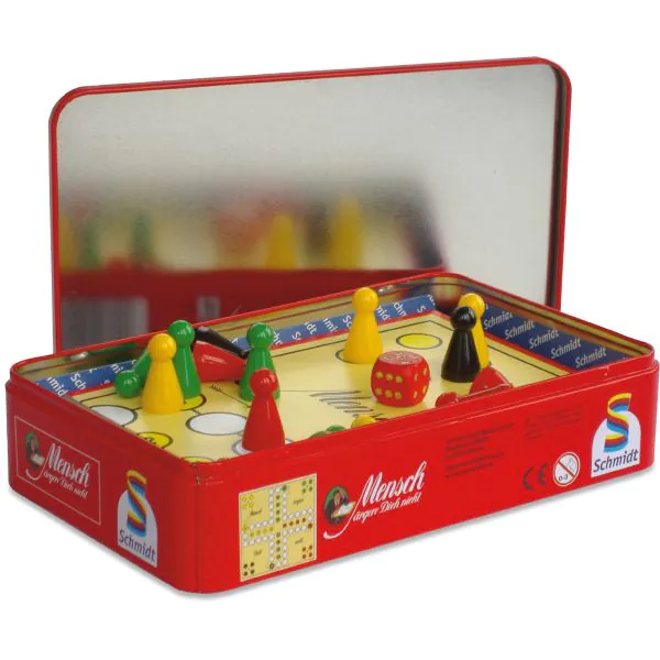 Schmidt Spiele Mensch ärgere Dich nicht®, Reisespiel in der Metalldose Limitierter Zeitrabatt