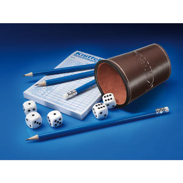 Schmidt Spiele Kniffel® mit großem Spielblock und original Kniffelbecher Versandkostenfrei