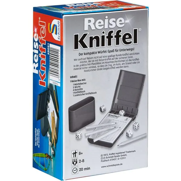 Schmidt Spiele Reise Kniffel® Saisonschlussverkauf