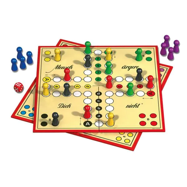 Schmidt Spiele Mensch ärgere Dich nicht® mit großen Spielfiguren Weihnachtsangebot