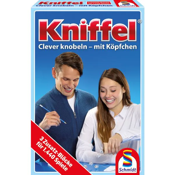 Schmidt Spiele Kniffelblöcke (3 x 80 Blatt) Vatertagsangebot