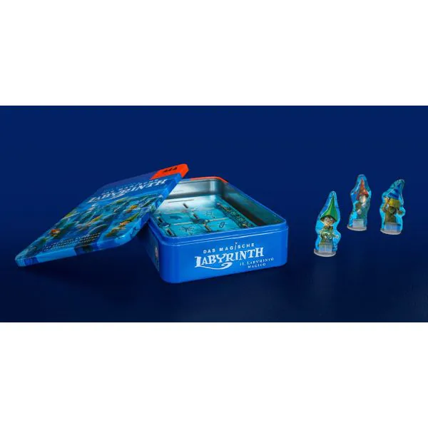 Schmidt Spiele Drei Magier®: Das magische Labyrinth, Reisespiel in der Metalldose Heißer Verkauf