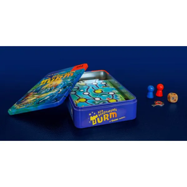 Schmidt Spiele Drei Magier®: Der verzauberte Turm, Reisespiel in der Metalldose Top Angebot