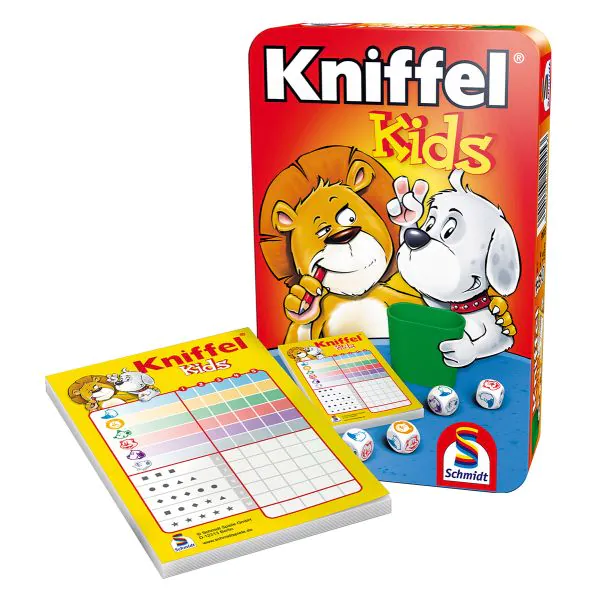 Schmidt Spiele Kniffel® Kids Block (40 Blatt) Zeitlich begrenztes Angebot