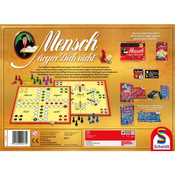 Schmidt Spiele Mensch ärgere Dich nicht® – Gold-Edition Tägliche Deals