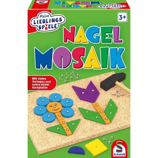 Schmidt Spiele Meine Lieblingsspiele: Nagelmosaik Begrenzte Freigabe
