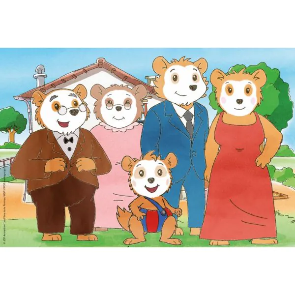 Schmidt Spiele Bobo Siebenschläfer: Freunde und Familie, 3x24 Teile Kinderpuzzle 50% Rabatt mit kostenlosem Versand