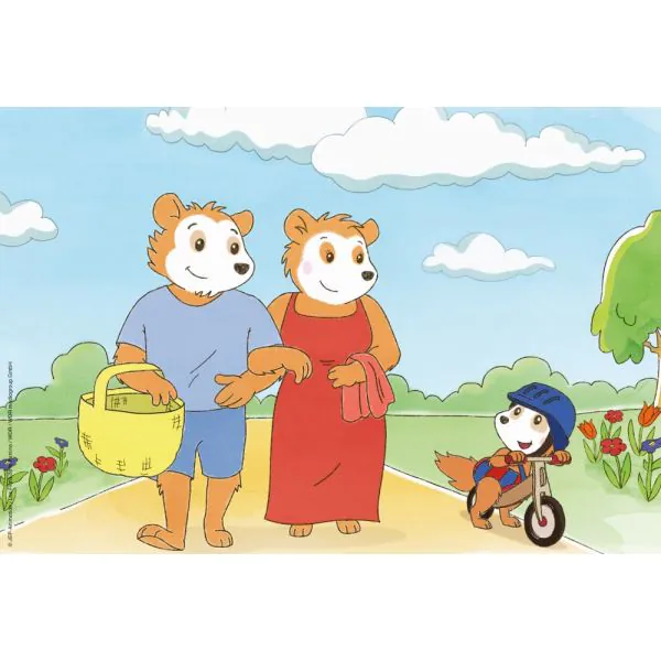 Schmidt Spiele Bobo Siebenschläfer: Auf ins Abenteuer, 3x48 Teile Kinderpuzzle Begrenzt auf 3 Tage