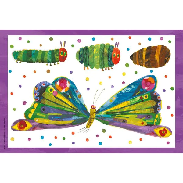 Schmidt Spiele Die kleine Raupe Nimmersatt: Raupe-Kokon-Schmetterling, 3x24 Teile Kinderpuzzle Rabatte dieses Monats