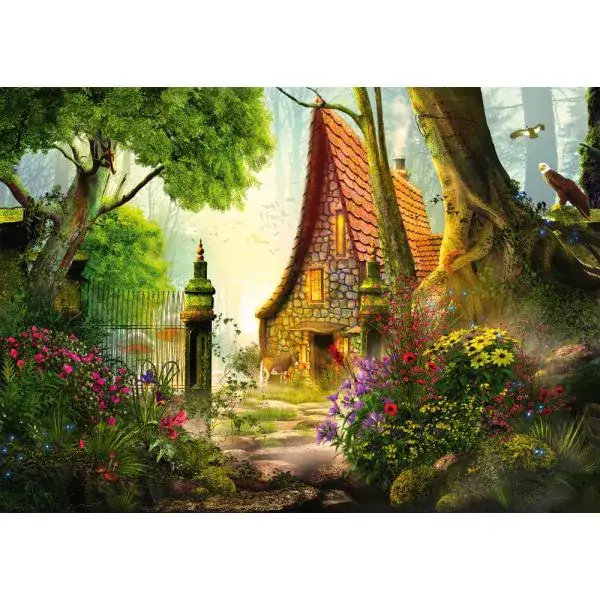 Schmidt Spiele Georgia Fellenberg: Haus auf der Lichtung, 1.000 Teile Puzzle Outlet